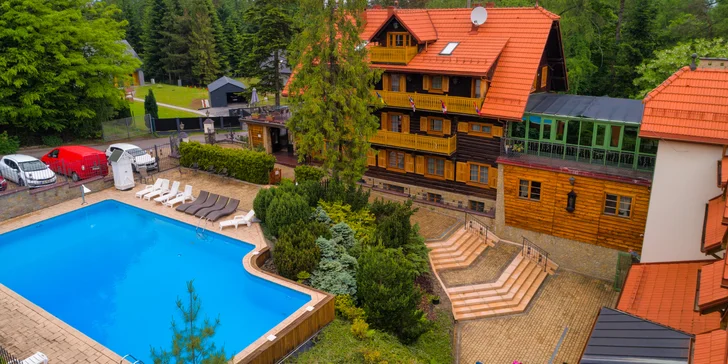 Wellness pobyt v lone prírody - komfortné ubytovanie, polpenzia a malebné prostredie