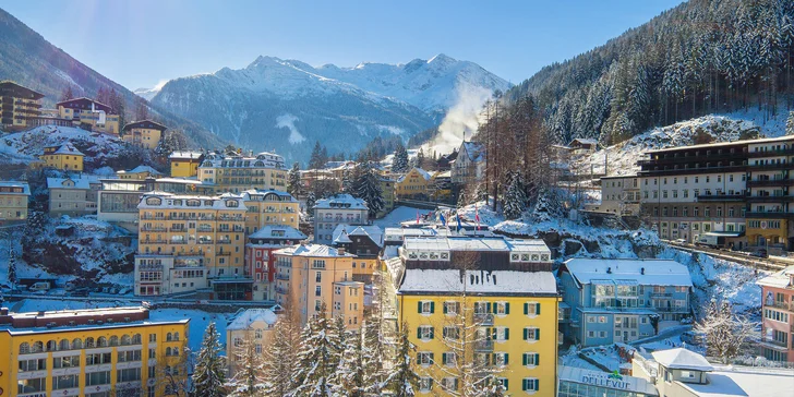 Zimná pohoda v kúpeľnom mestečku Bad Gastein: neobmedzený wellness a zjazdovky iba 600 m od hotela, first minute zľava do 30.10.