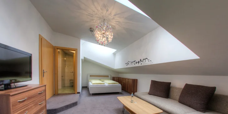 Horský hotel v blízkosti lyžiarskeho strediska Zell am See-Kaprun: polpenzia a sauna