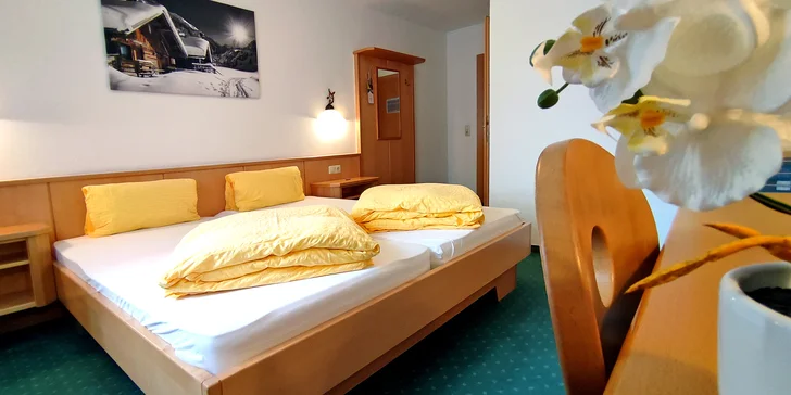 Horský hotel v blízkosti lyžiarskeho strediska Zell am See-Kaprun: polpenzia a sauna