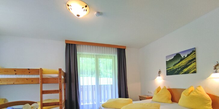 Horský hotel v blízkosti lyžiarskeho strediska Zell am See-Kaprun: polpenzia a sauna
