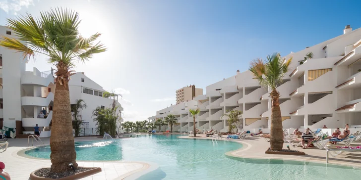 Apartmány na Tenerife: 200 m na pláž, neobmedzene bazén a vírivka