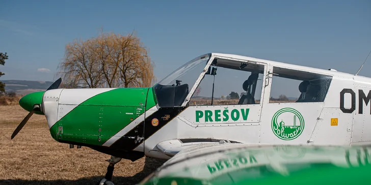 Zážitkové lety lietadlom Zlín Z-43 až pre 3 osoby - aj s možnosťou pilotovania!