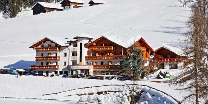Val Sarentino v Južnom Tirolsku: polpenzia, neobmedzený wellness, lyžovanie