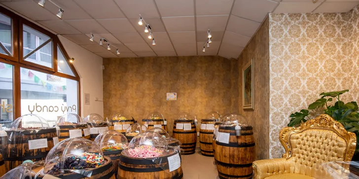 Royal Candy's: Otvorené vouchery na nákup cukroviniek v hodnote 10, 20, 30 a 50 €