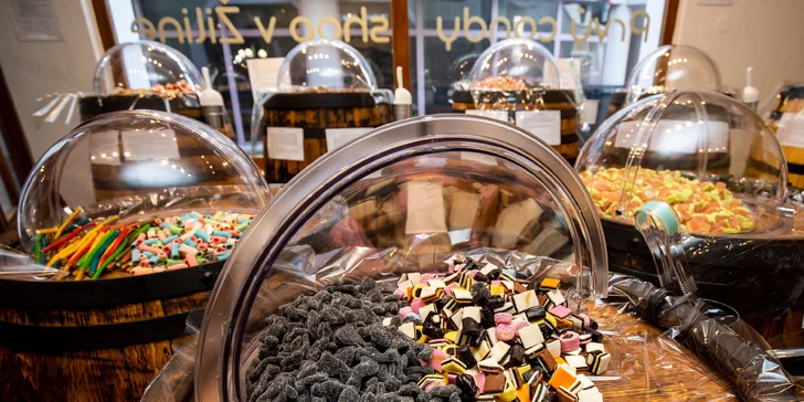 Royal Candy's: Otvorené vouchery na nákup cukroviniek v hodnote 10, 20, 30 a 50 €