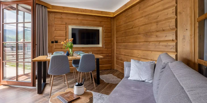 Nádherné plne vybavené apartmány v horskom štýle v Zakopanom s vonkajšou jacuzzi
