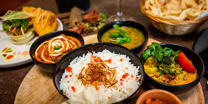 Spoznajte, ako chutí južná India! Lahodné indické degustačné menu, aj vo VEGAN verzii