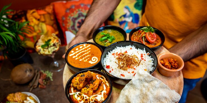 Spoznajte, ako chutí južná India! Lahodné indické degustačné menu, aj vo VEGAN verzii