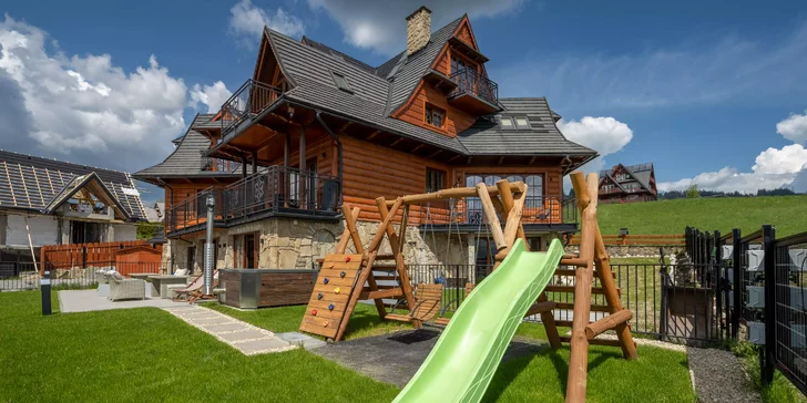Nádherné plne vybavené apartmány v horskom štýle v Zakopanom s vonkajšou jacuzzi