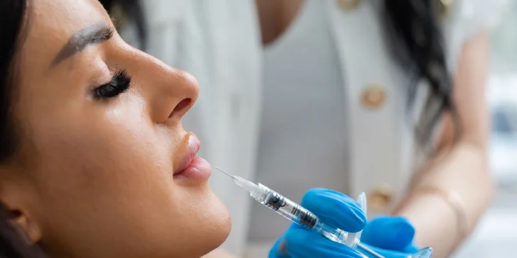 Russian lips, výplň a hydratácia pier kyselinou hyalurónovou