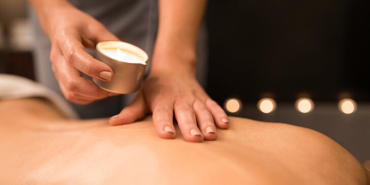 Masáže vo Fit House: Exkluzívna masáž aromatickým voskom alebo relaxačná masáž