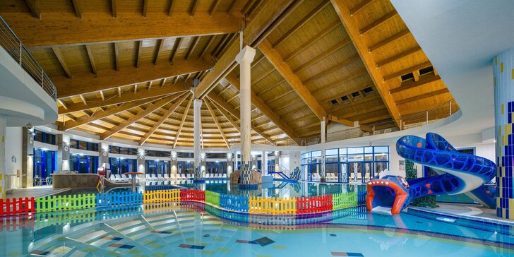 Celodenný vstup do bazénového i saunového sveta v Thermal Parku Patince