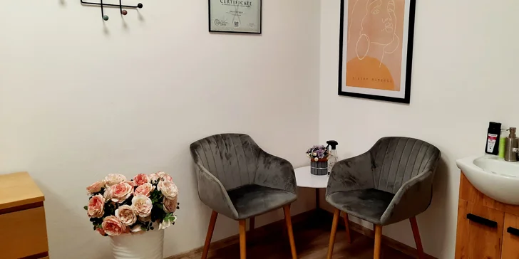 Masáž hlavy, očného okolia alebo relaxačné ošetrenie tváre