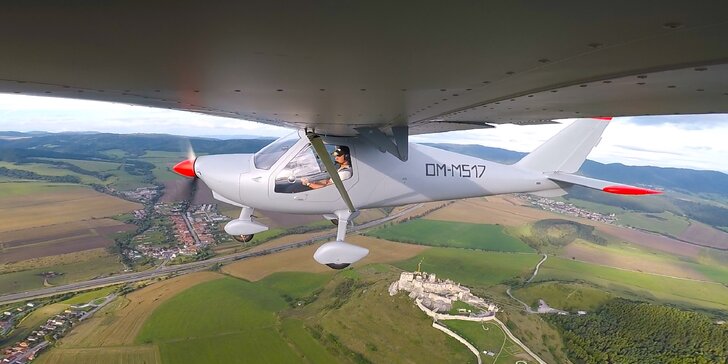 Let lietadlom Viper SD4 alebo Skyper GT9 s možnosťou pilotovania