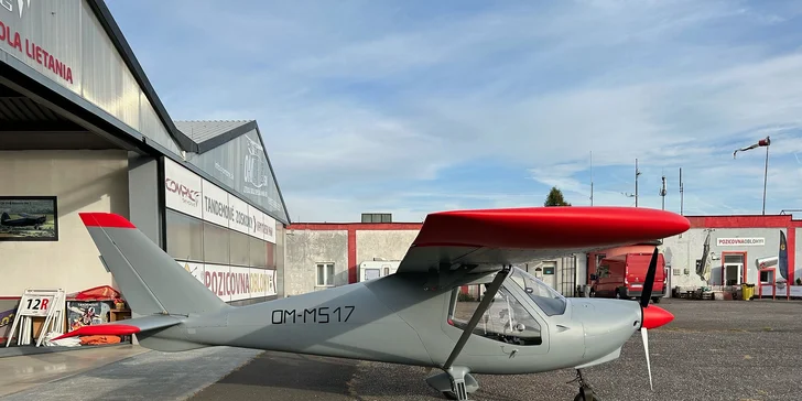Let lietadlom Viper SD4 alebo Skyper GT9 s možnosťou pilotovania