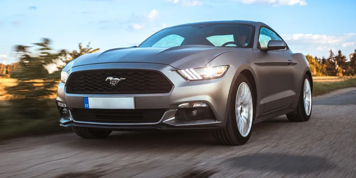 Jazda vo FORD MUSTANG GT 3.7 ako vodič alebo spolujazdec na 15 - 60 minút vrátane pohonných hmôt