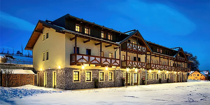 Jeseň alebo zima v námorníckom štýle: pobyt na Lipne s wellness a stravou
