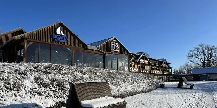 Jeseň alebo zima v námorníckom štýle: pobyt na Lipne s wellness a stravou