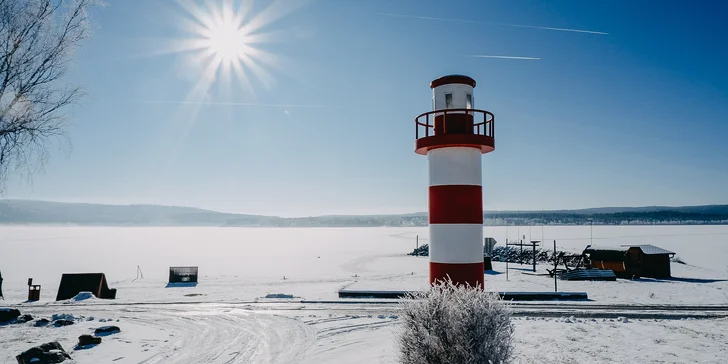 Jeseň alebo zima v námorníckom štýle: pobyt na Lipne s wellness a stravou