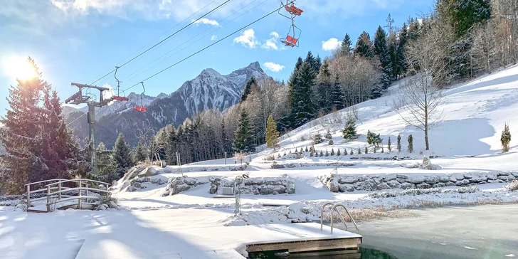 Vyhlásené údolie Brandnertal: 4* hotel priamo na zjazdovke, polpenzia a neobmedzený wellness