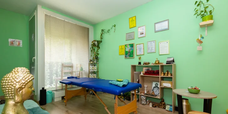 Masáže: relaxačná s bylinkovými olejmi, športová, na odbúranie stresu, liečivá bylinková, klasická či indická ShiroDhara