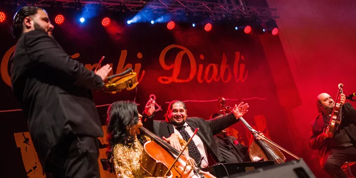 Vstupenka na jubilejný koncert Cigánskych Diablov v 3 mestách: Trnava, Zvolen, Šamorín