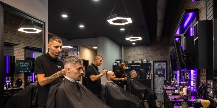 Pánsky strih s kompletným stylingom aj kombo s úpravou brady