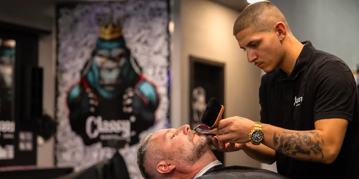 Pánsky strih s kompletným stylingom aj kombo s úpravou brady
