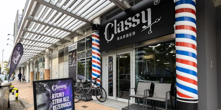 Pánsky strih s kompletným stylingom aj kombo s úpravou brady