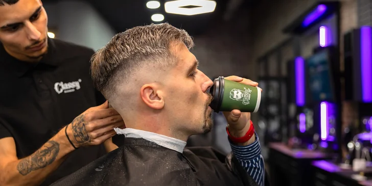 Pánsky strih s kompletným stylingom aj kombo s úpravou brady