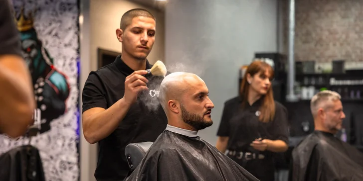 Pánsky strih s kompletným stylingom aj kombo s úpravou brady