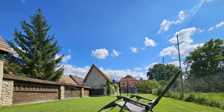 Pobyt v apartmánoch na Liptove s výhľadom na Kriváň, mini wellness a záhradou