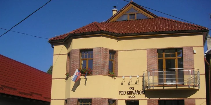 Pobyt v apartmánoch na Liptove s výhľadom na Kriváň, mini wellness a záhradou