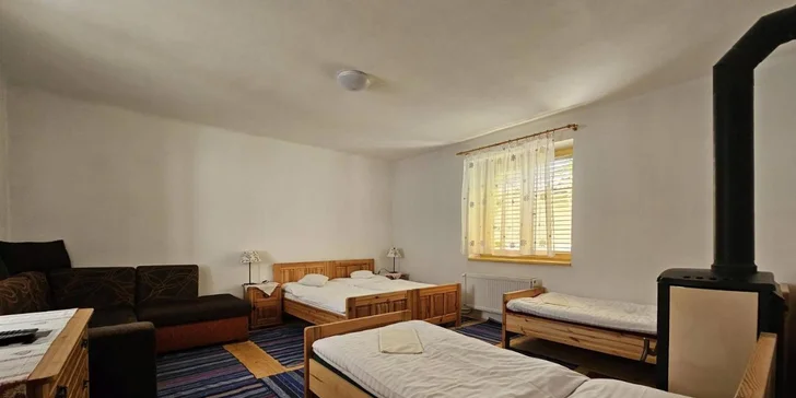 Pobyt v apartmánoch na Liptove s výhľadom na Kriváň, mini wellness a záhradou