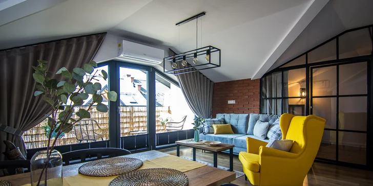Príjemný apartmán s balkónom v centre poľského mesta Nowy Targ
