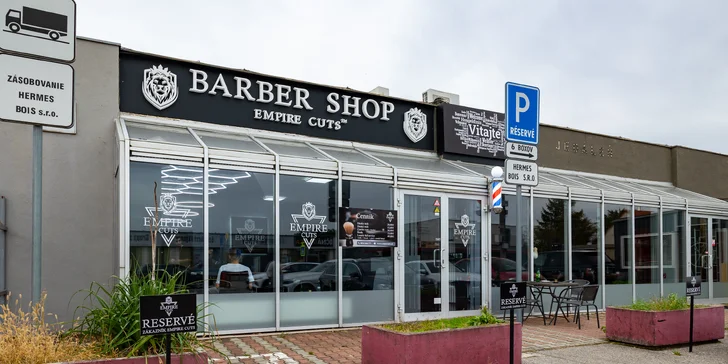 Luxury full service balíček v Empire cuts