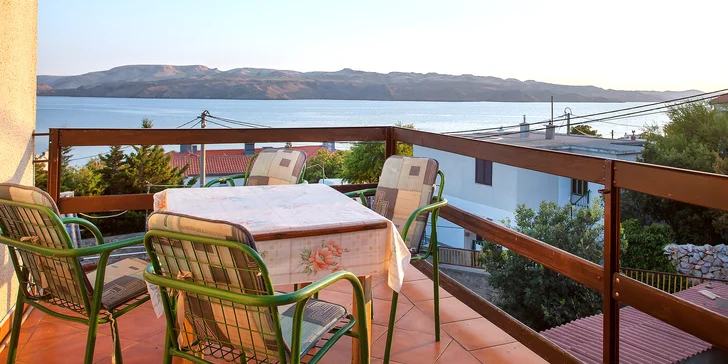 Chorvátsko: dovolenka v letovisku Karlobag vo vybavenom apartmáne