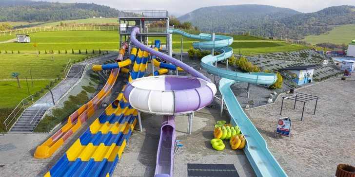 Celodenný vstup do najnovšieho termálneho Aquaparku Lipany