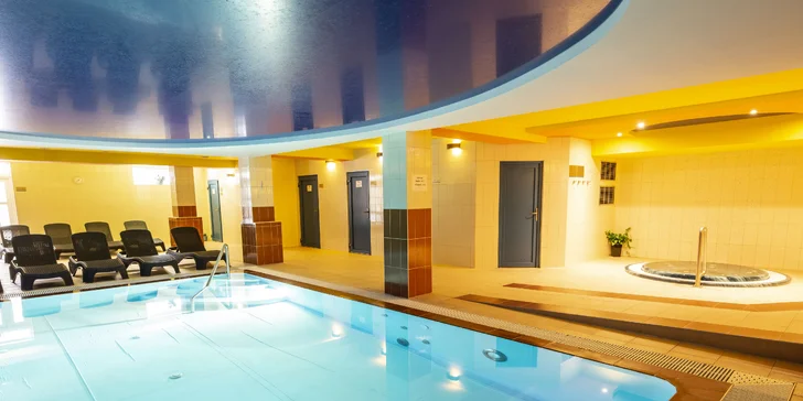 4* pobyt v Rožnove: raňajky alebo polpenzia, neobmedzený wellness a bazén aj procedúry