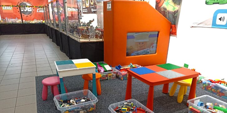Vstupenka na interaktívnu výstavu LEGA pre malých i veľkých WORLD OF BRICKS v Nových Zámkoch