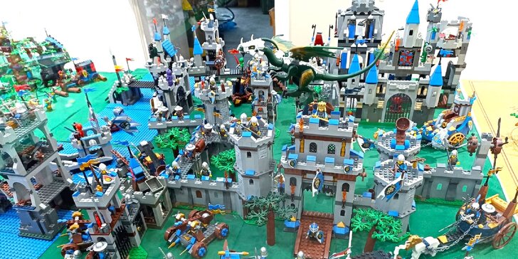 Vstupenka na interaktívnu výstavu LEGA pre malých i veľkých WORLD OF BRICKS v Nových Zámkoch