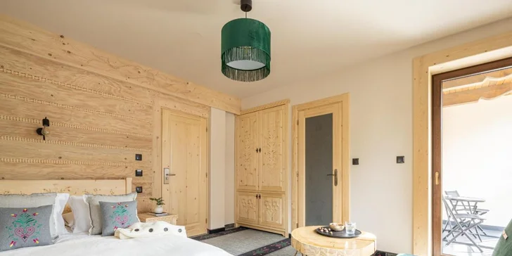 Nový pôvabný hotel v tichom prostredí Zakopaného s výhľadom na Tatry a turistickými chodníkmi hneď za hotelom