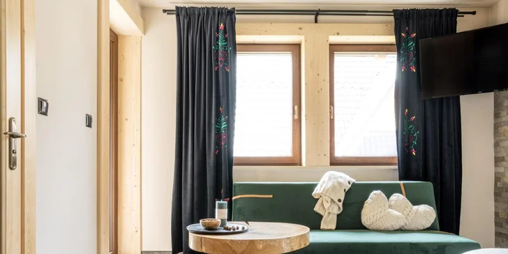 Nový pôvabný hotel v tichom prostredí Zakopaného s výhľadom na Tatry a turistickými chodníkmi hneď za hotelom