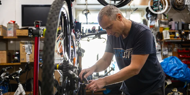 Profesionálny servis a kontrola vášho bicykla