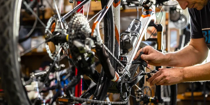 Profesionálny servis a kontrola vášho bicykla