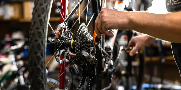 Profesionálny servis a kontrola vášho bicykla
