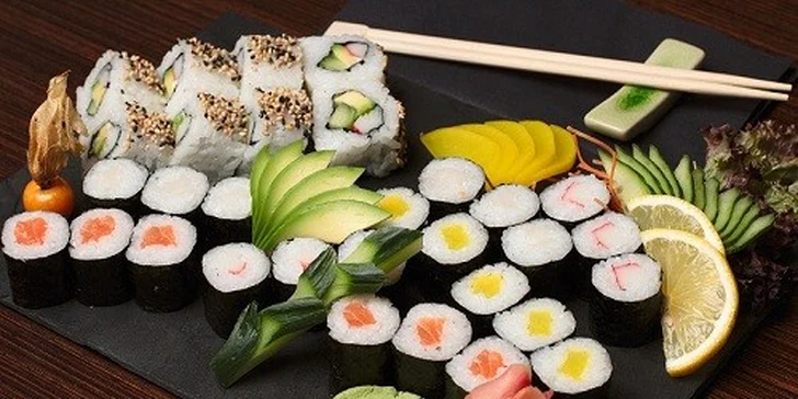Sushi set pre dve osoby v centre Bratislavy