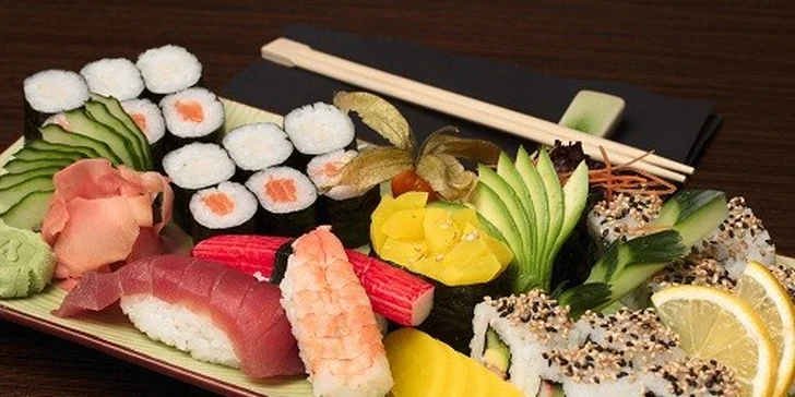 Sushi set pre dve osoby v centre Bratislavy