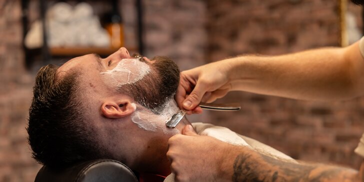Sidepart Barbershop: Pánsky strih aj s úpravou brady